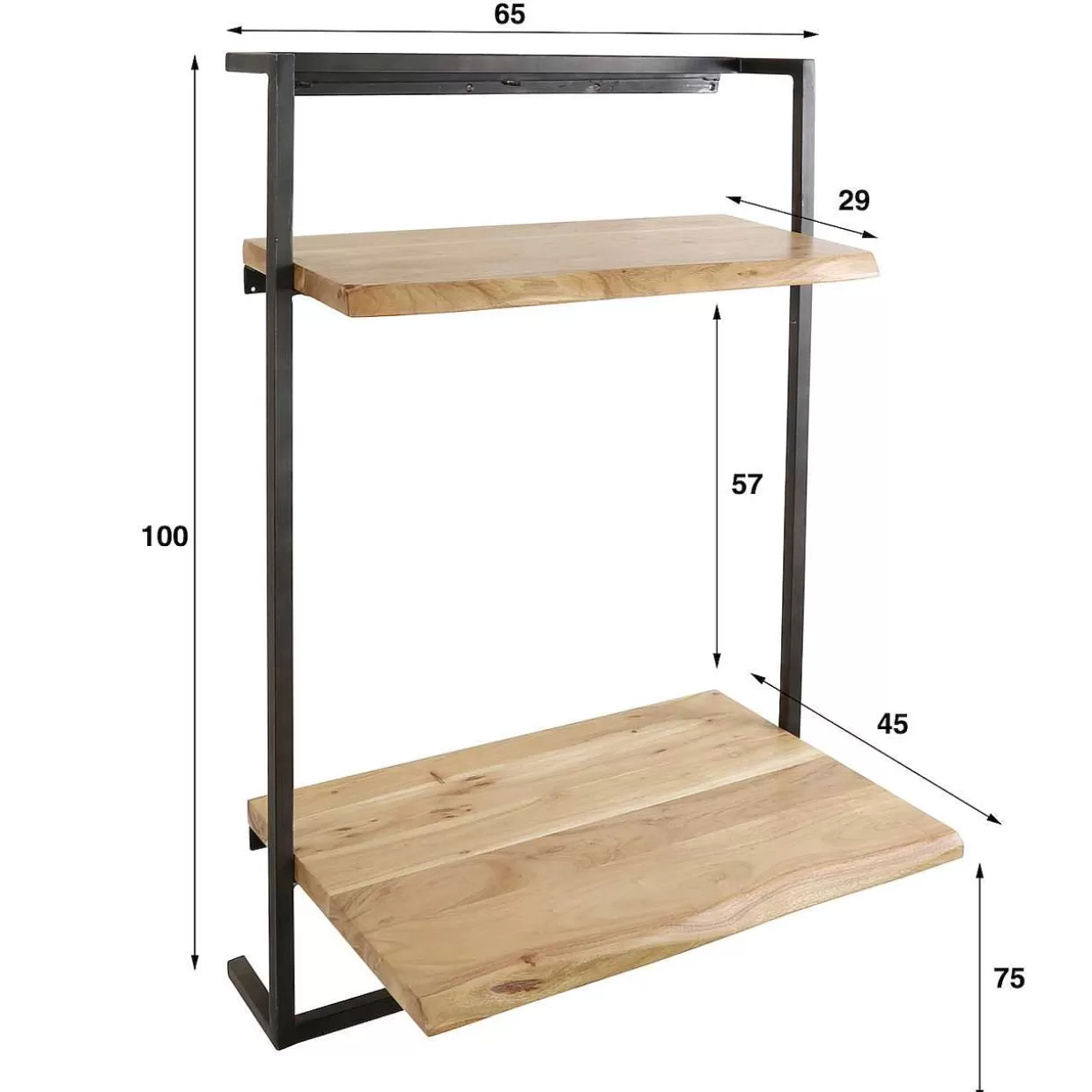 Schreibtisch Air Solid>mutoni industrial Outlet