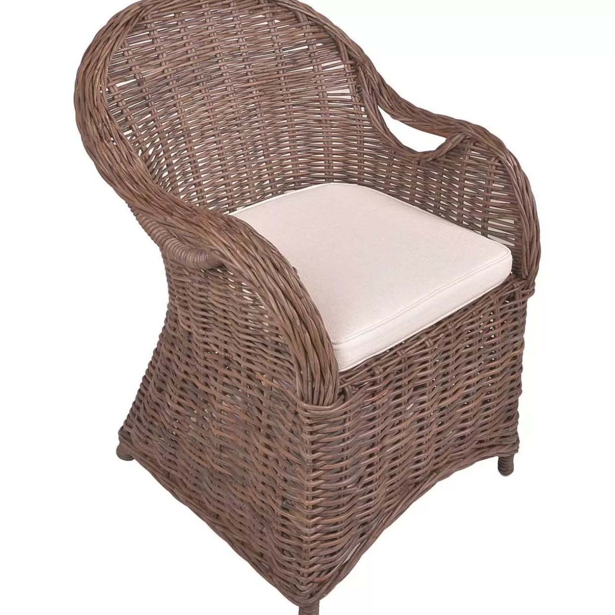 Sessel Brest Naturrattan Graubraun>mutoni pleasure Cheap