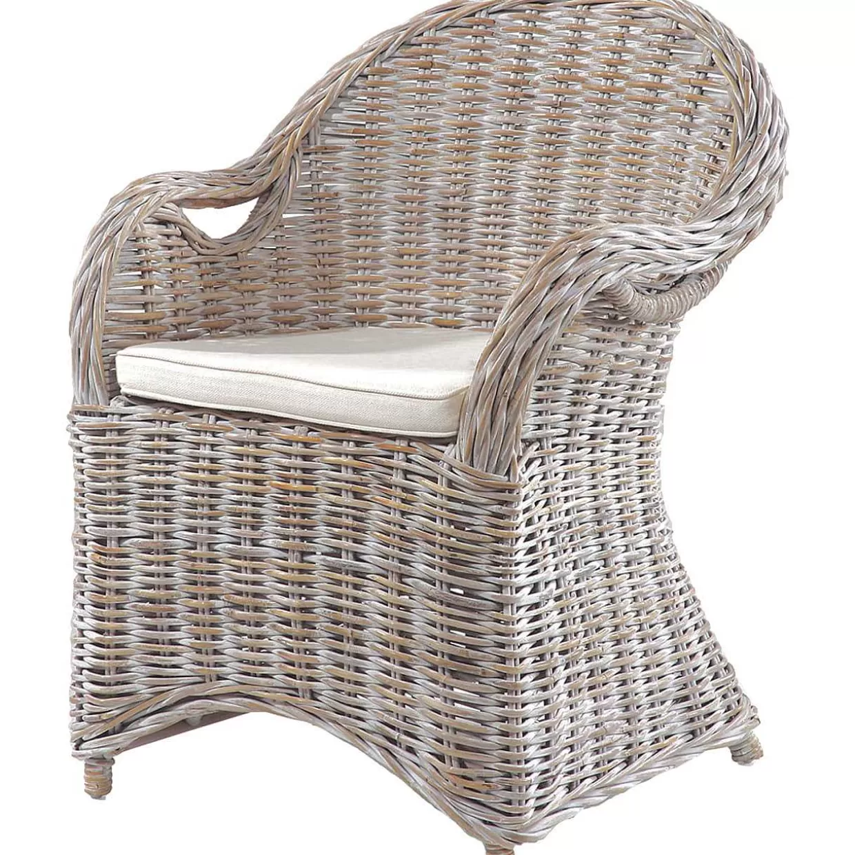 Sessel Brest Naturrattan White Wash>mutoni pleasure Flash Sale