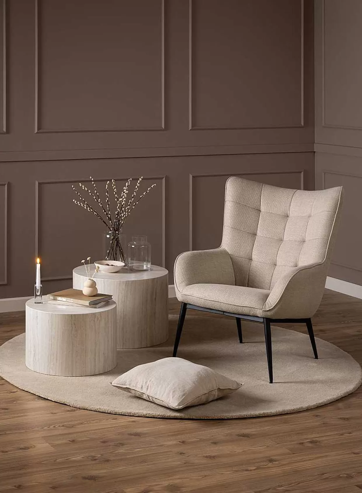 Sessel Rowdan Beige>mutoni scandi Best