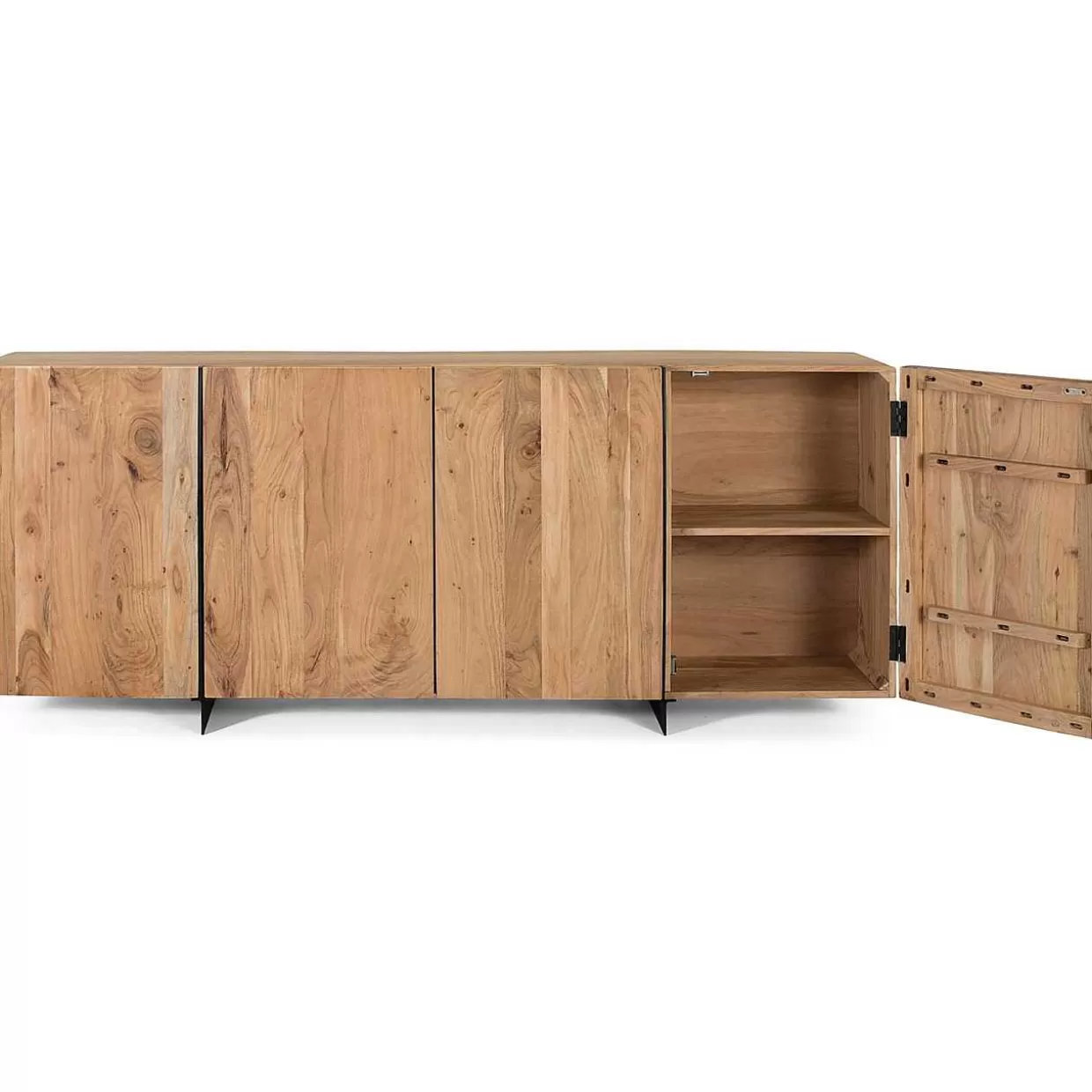 Sideboard Mangoholz Natur 200X80>mutoni inspiration Cheap