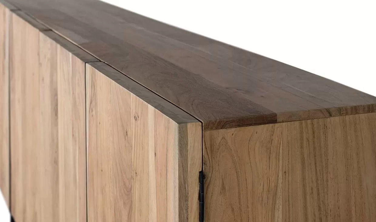 Sideboard Mangoholz Natur 200X80>mutoni inspiration Cheap