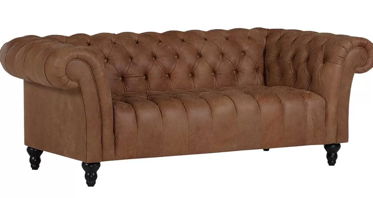 Sofa Chelsea 3-Sitzer Braun>mutoni prime Cheap