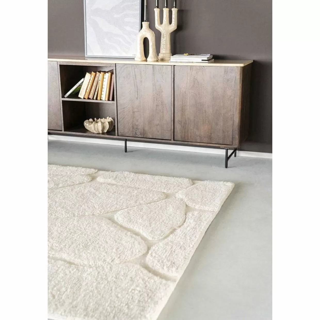 Teppich Kala Offwhite 160X230>By-Boo Outlet