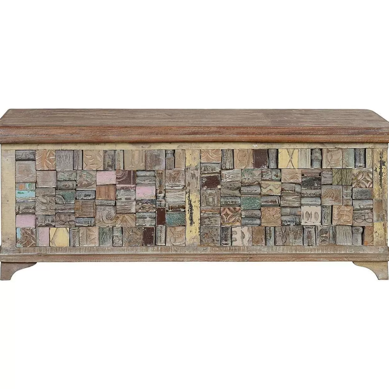 Truhe Holz Recycelt Multicolor 106X36>mutoni inspiration Best Sale
