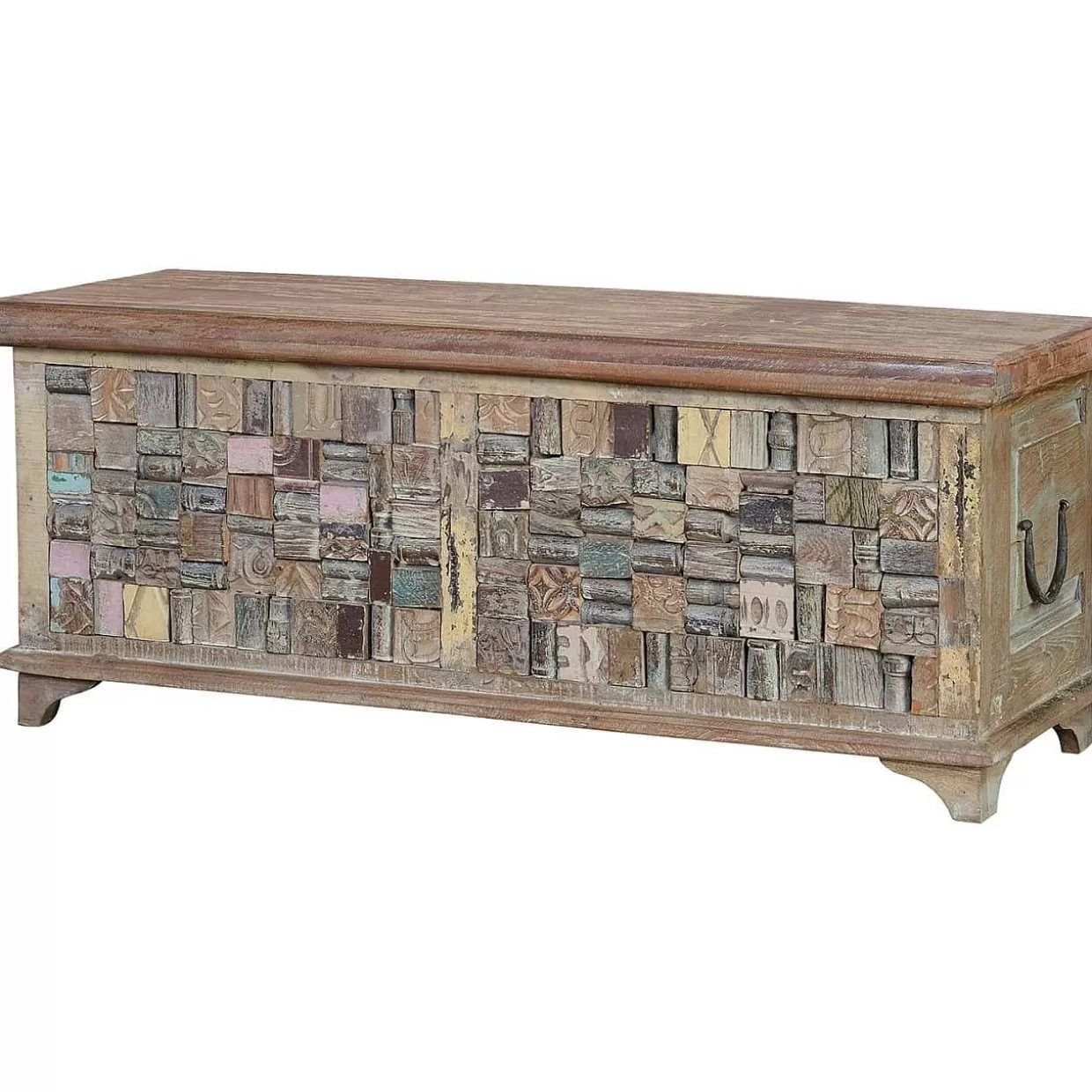 Truhe Holz Recycelt Multicolor 106X36>mutoni inspiration Best Sale