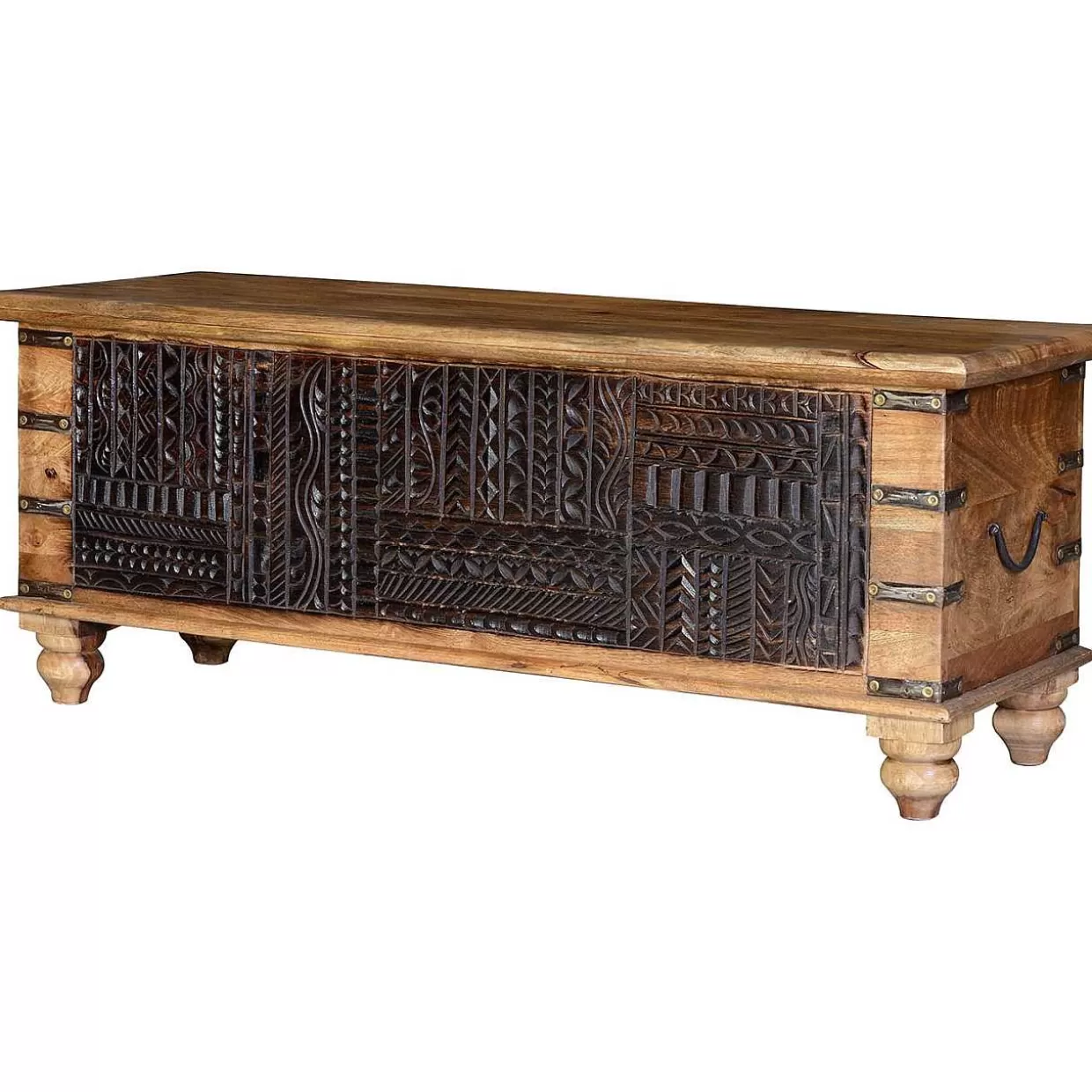 Truhe Mango Braun Bicolor 116X40>mutoni inspiration Store