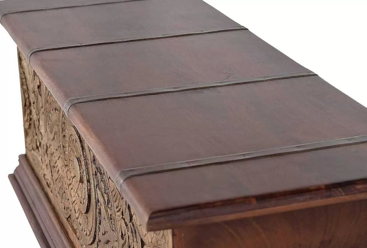 Truhe Mango Braun Bicolor 116X40>mutoni inspiration Best