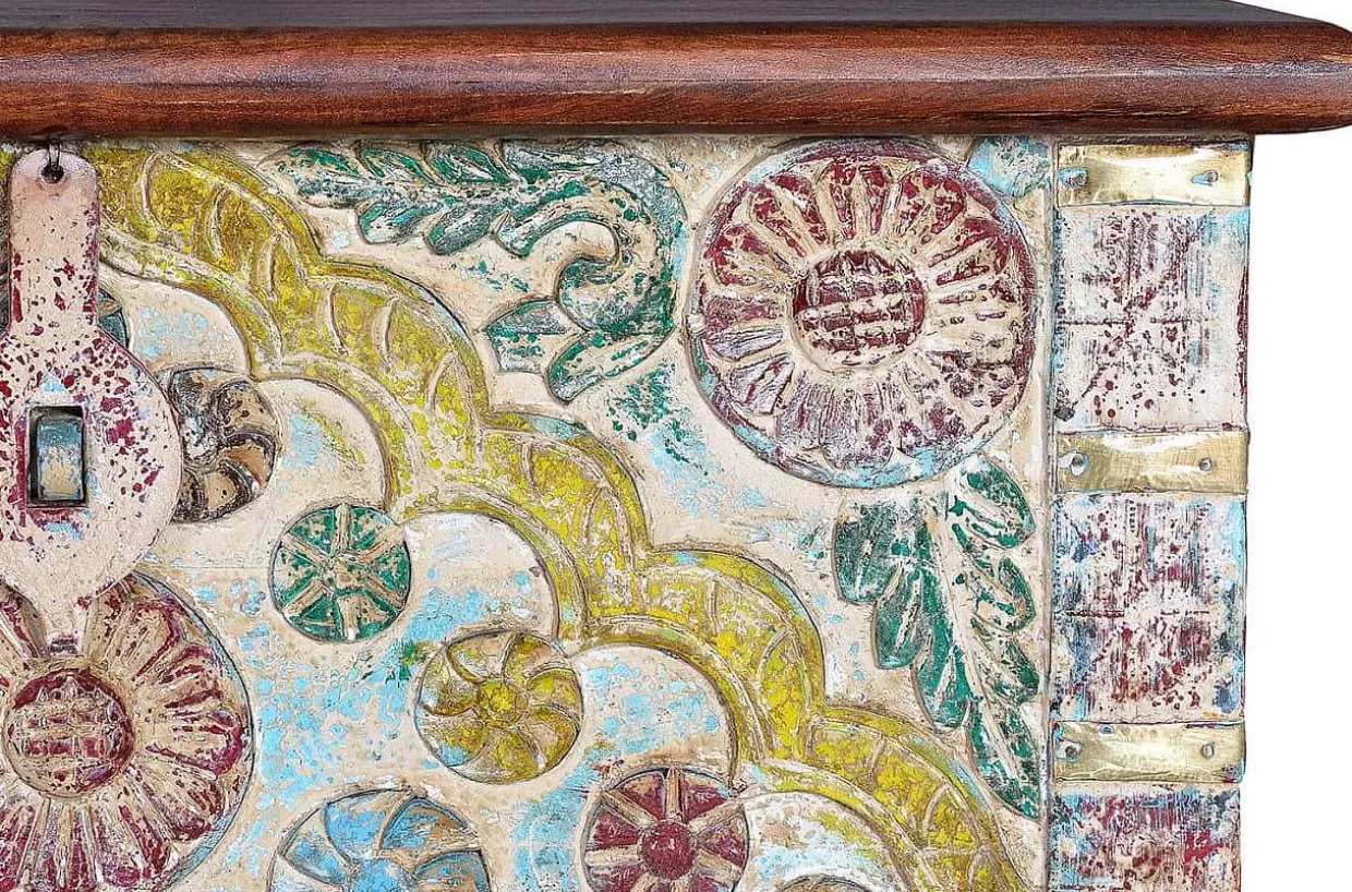 Truhe Mango Vintage Multicolor 116X40>mutoni inspiration Best Sale