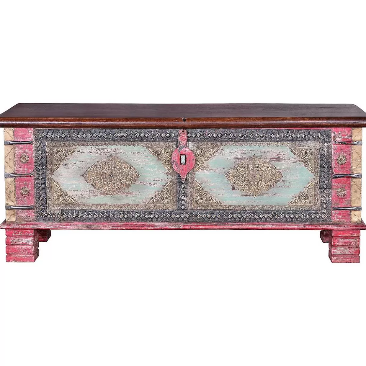 Truhe Mango Vintage Rot 116X40>mutoni inspiration Sale