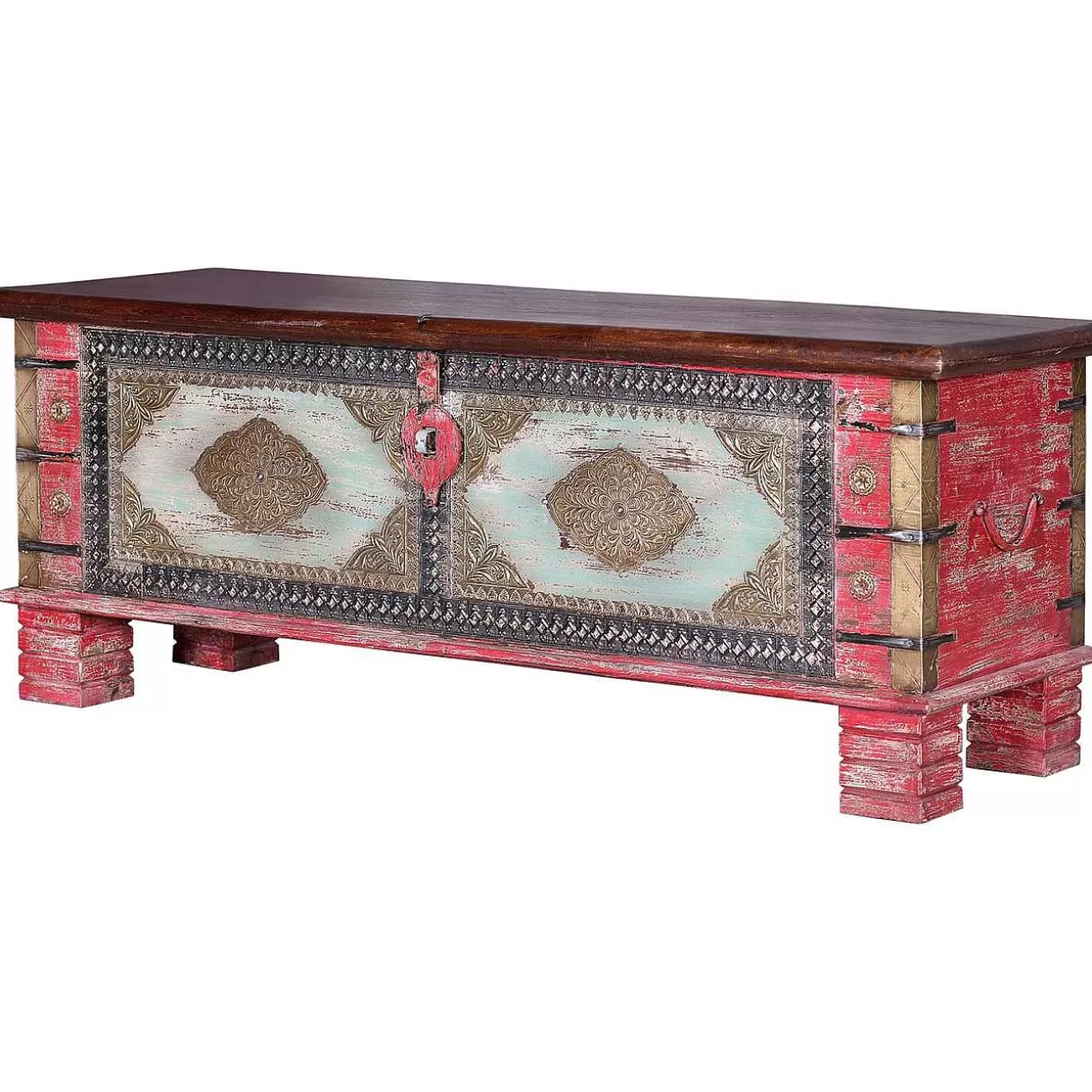 Truhe Mango Vintage Rot 116X40>mutoni inspiration Sale