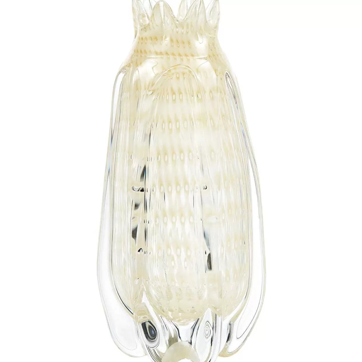 Vase Crown Handgeformt Offwhite 30>mutoni living Clearance