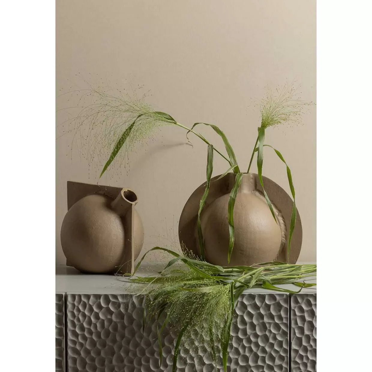 Vase Sturdy Rund Sand>mutoni living Clearance