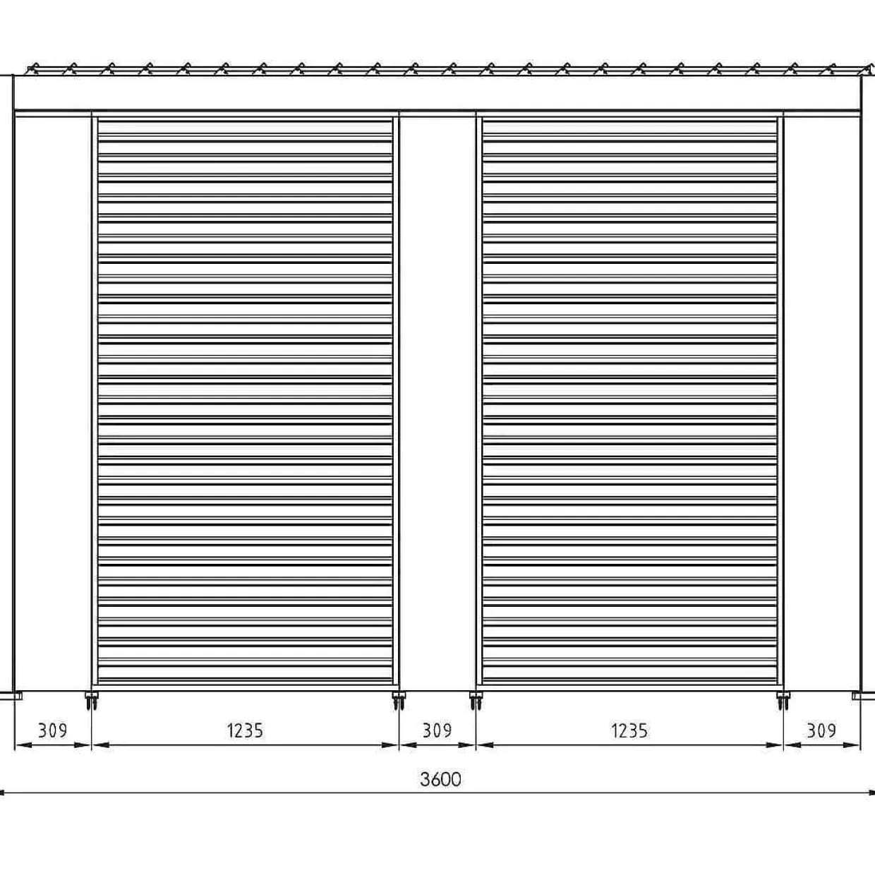 Vertikale Platte Pavillon Ocean Natur>mutoni lifestyle Cheap