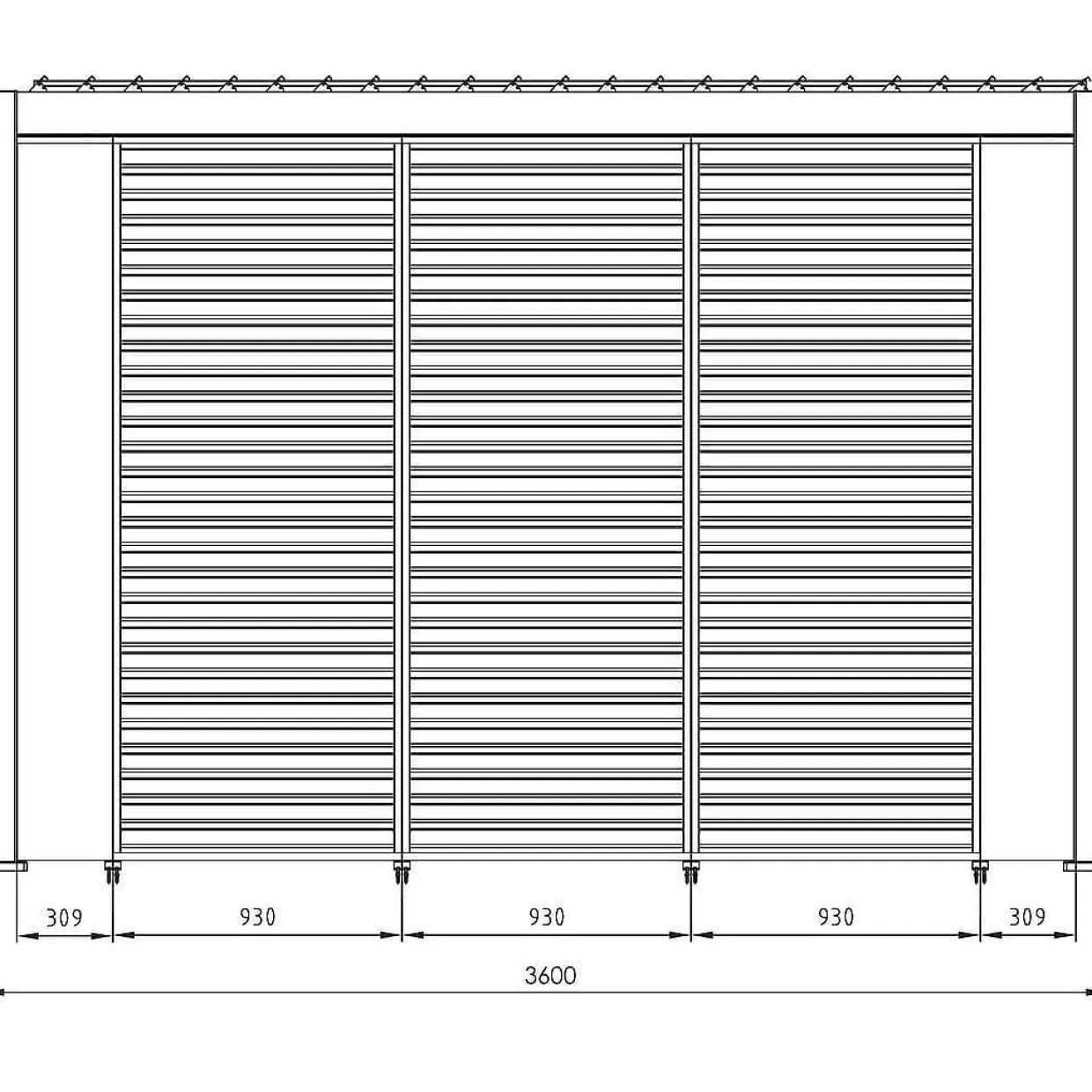 Vertikale Platte Pavillon Ocean Natur>mutoni lifestyle Cheap