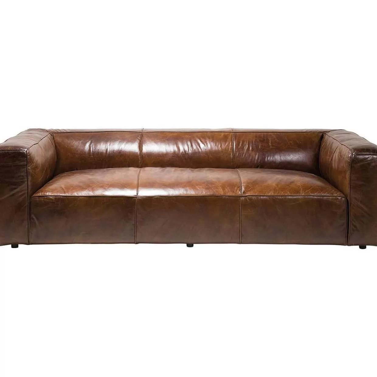 Vintage Leder Sofa Cubetto 3 Sitzer>KARE Design Flash Sale