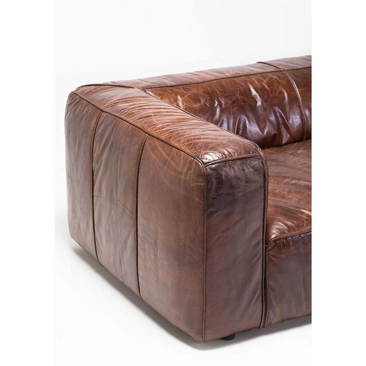 Vintage Leder Sofa Cubetto 3 Sitzer>KARE Design Flash Sale