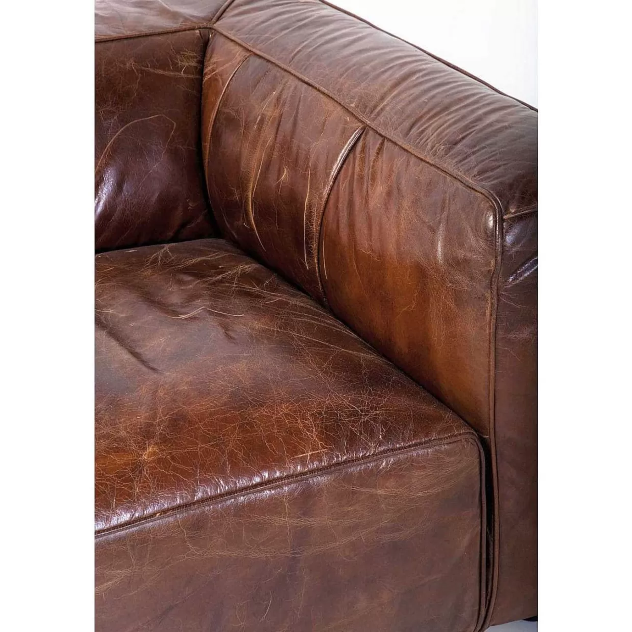 Vintage Leder Sofa Cubetto 3 Sitzer>KARE Design Flash Sale