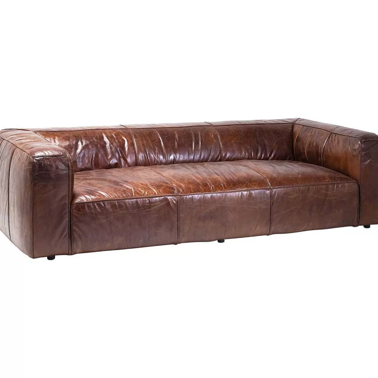Vintage Leder Sofa Cubetto 3 Sitzer>KARE Design Flash Sale