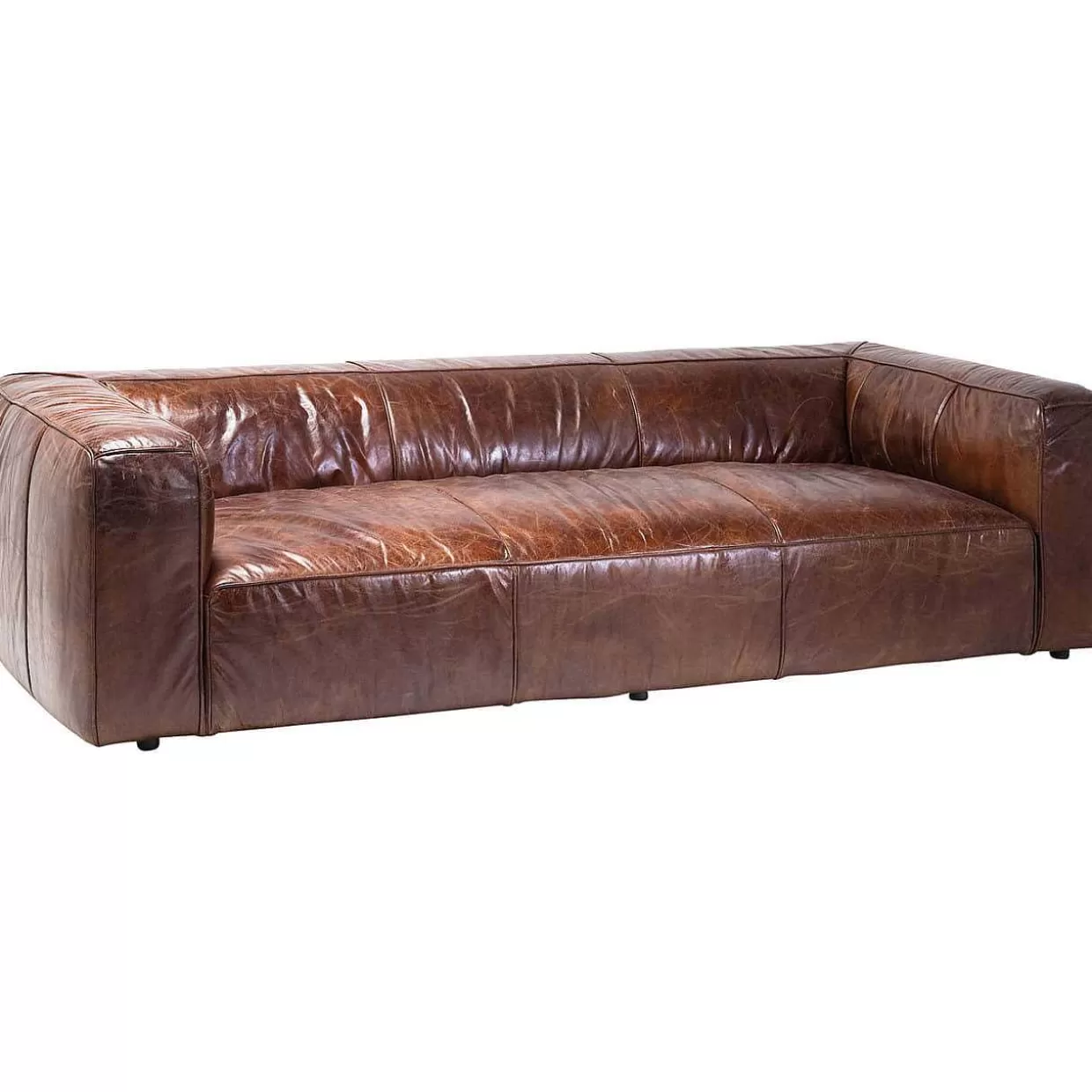 Vintage Leder Sofa Cubetto 3 Sitzer>KARE Design Flash Sale