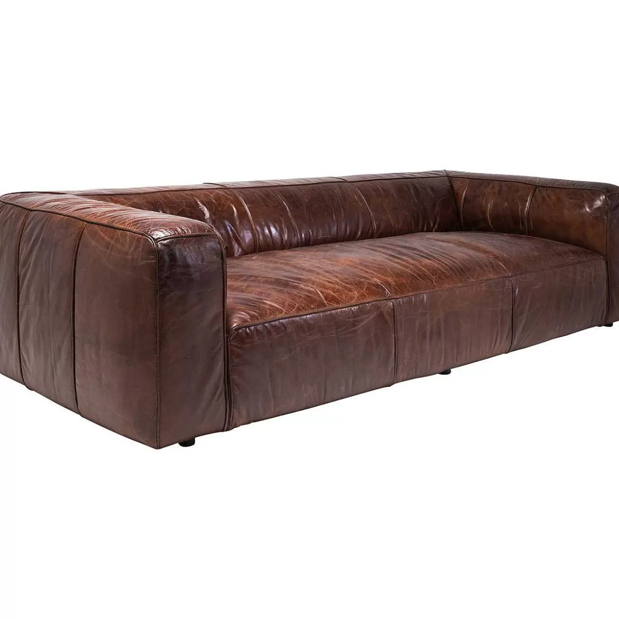 Vintage Leder Sofa Cubetto 3 Sitzer>KARE Design Flash Sale
