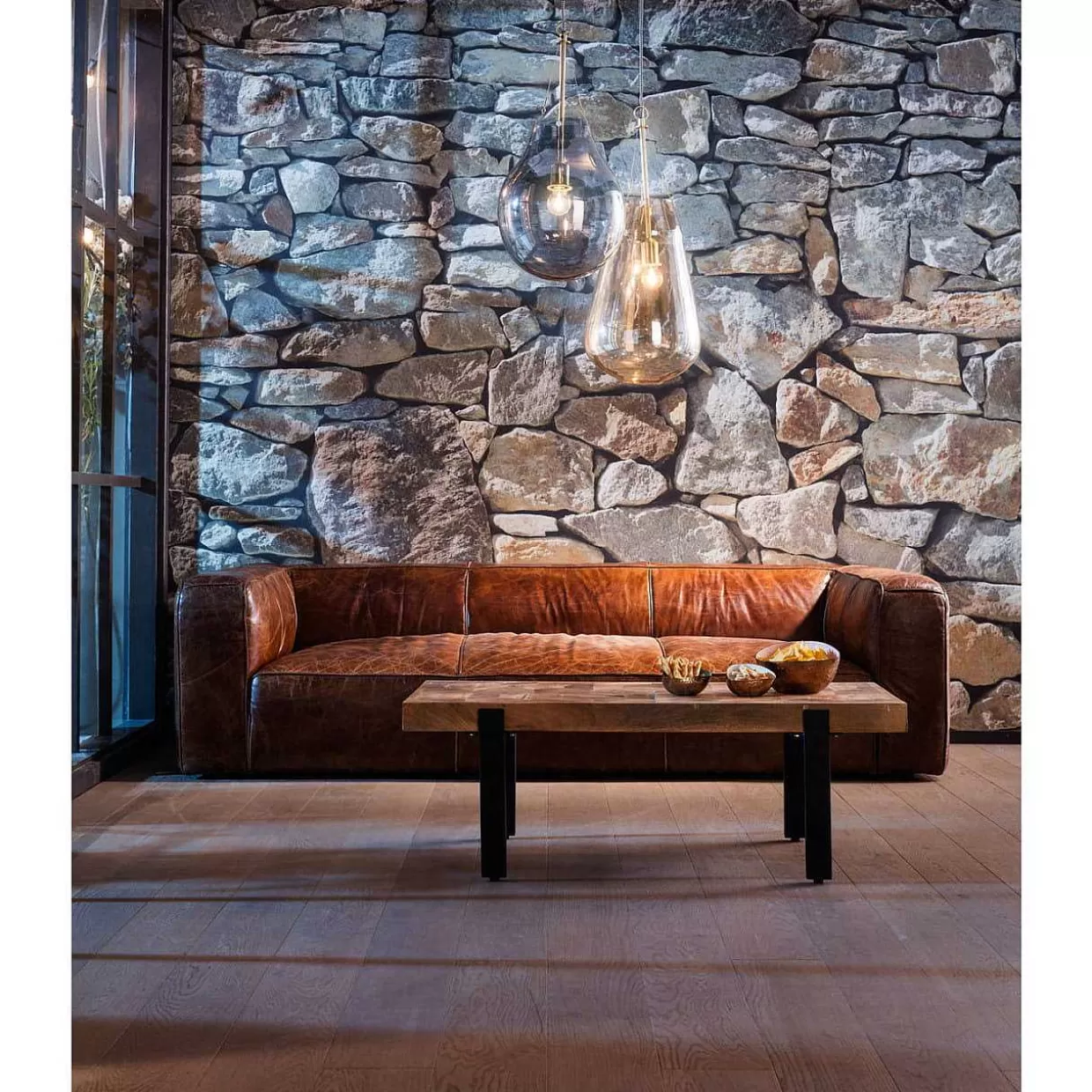 Vintage Leder Sofa Cubetto 3 Sitzer>KARE Design Flash Sale