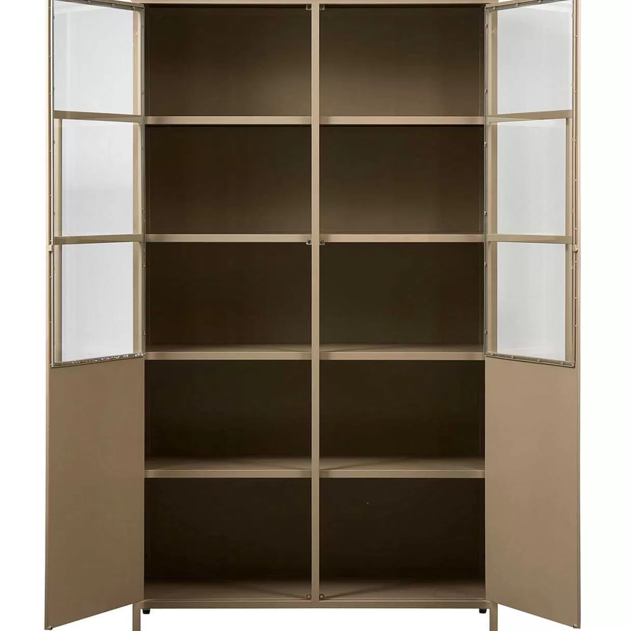 Vitrinenschrank Exhibit Khaki 99X170>mutoni living Hot