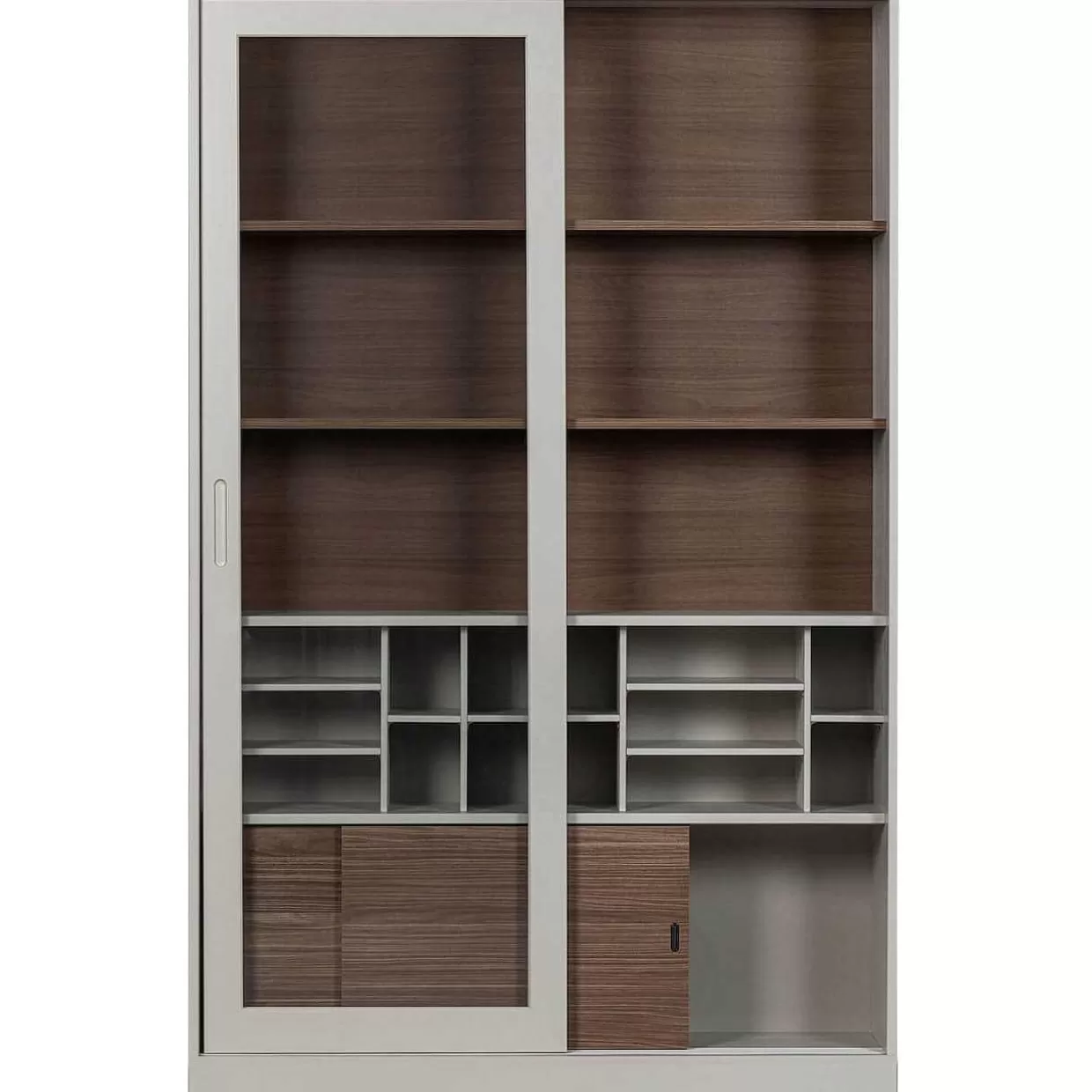 Vitrinenschrank James Kiefer Grau 125X200>mutoni living Cheap