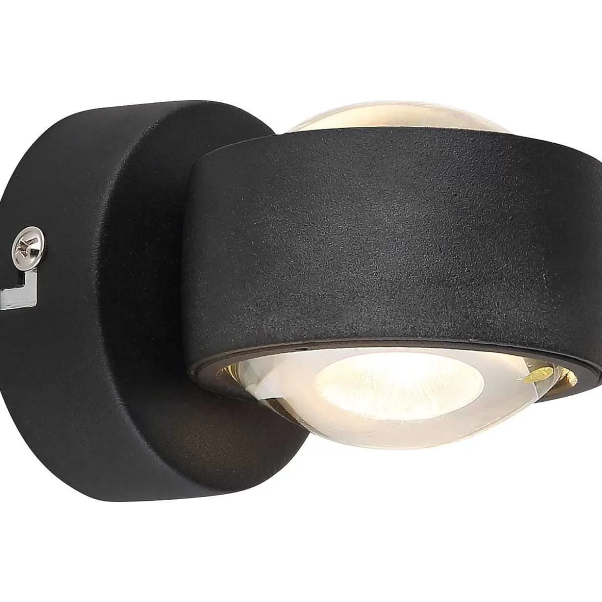 Wandleuchte Randi Metall Schwarz Matt 2Xled>mutoni light Store