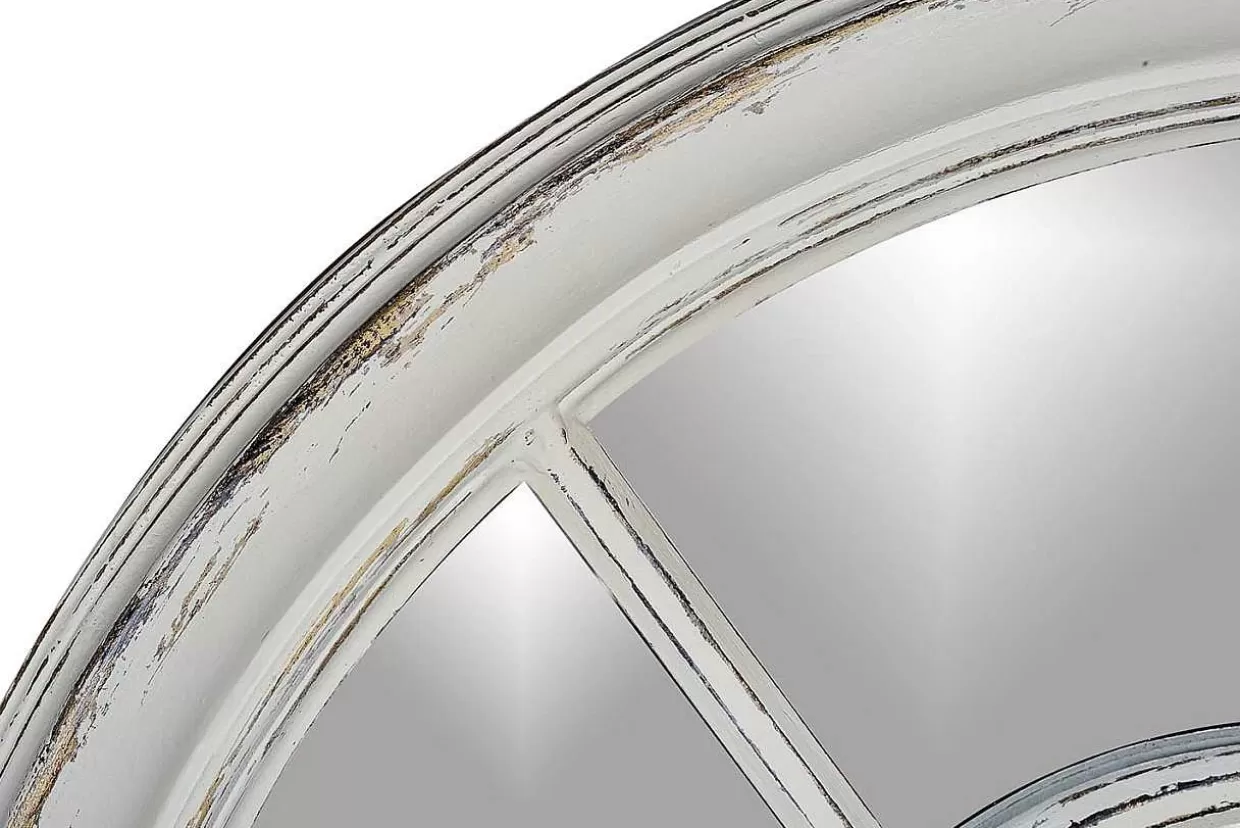 Wandspiegel Vintage Weiss 85X110>mutoni inspiration Online