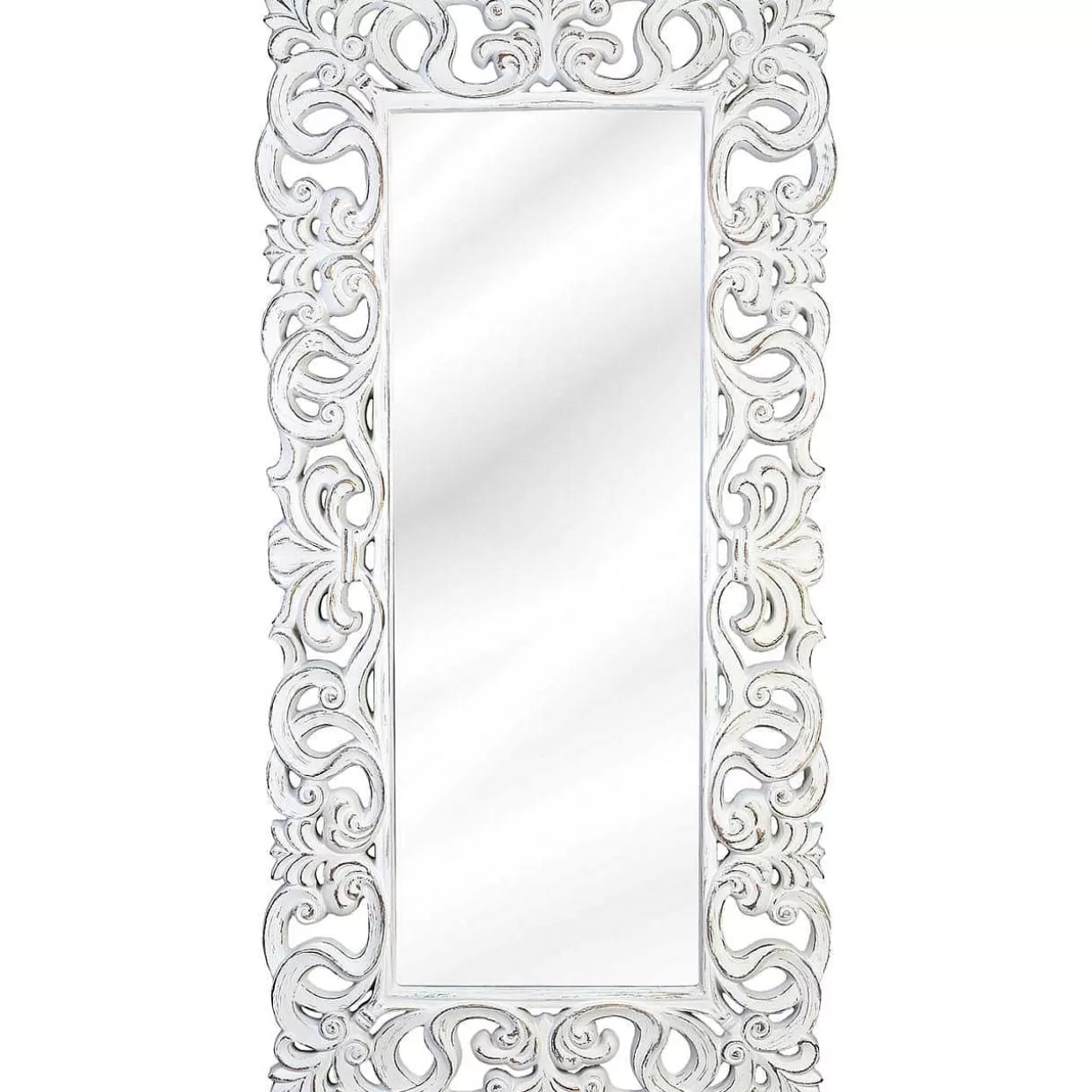 Wandspiegel Vintage Weiss 90X178>mutoni inspiration Sale